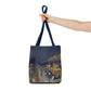 Pissarro, Camille - The Boulevard Montmartre At Night (1897) - Tote Bag