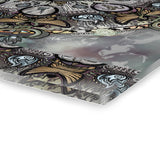 Memento Mori Mandala - Acrylic Block