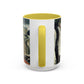 Cézanne, Paul - A Modern Olympia (1874) - Colorful Accent Mugs