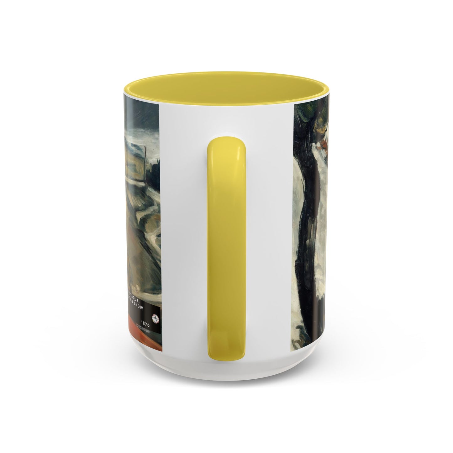 Cézanne, Paul - A Modern Olympia (1874) - Colorful Accent Mugs