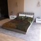 Toulouse-Lautrec, Henri - At the Moulin Rouge (1892) - Microfiber Duvet Cover