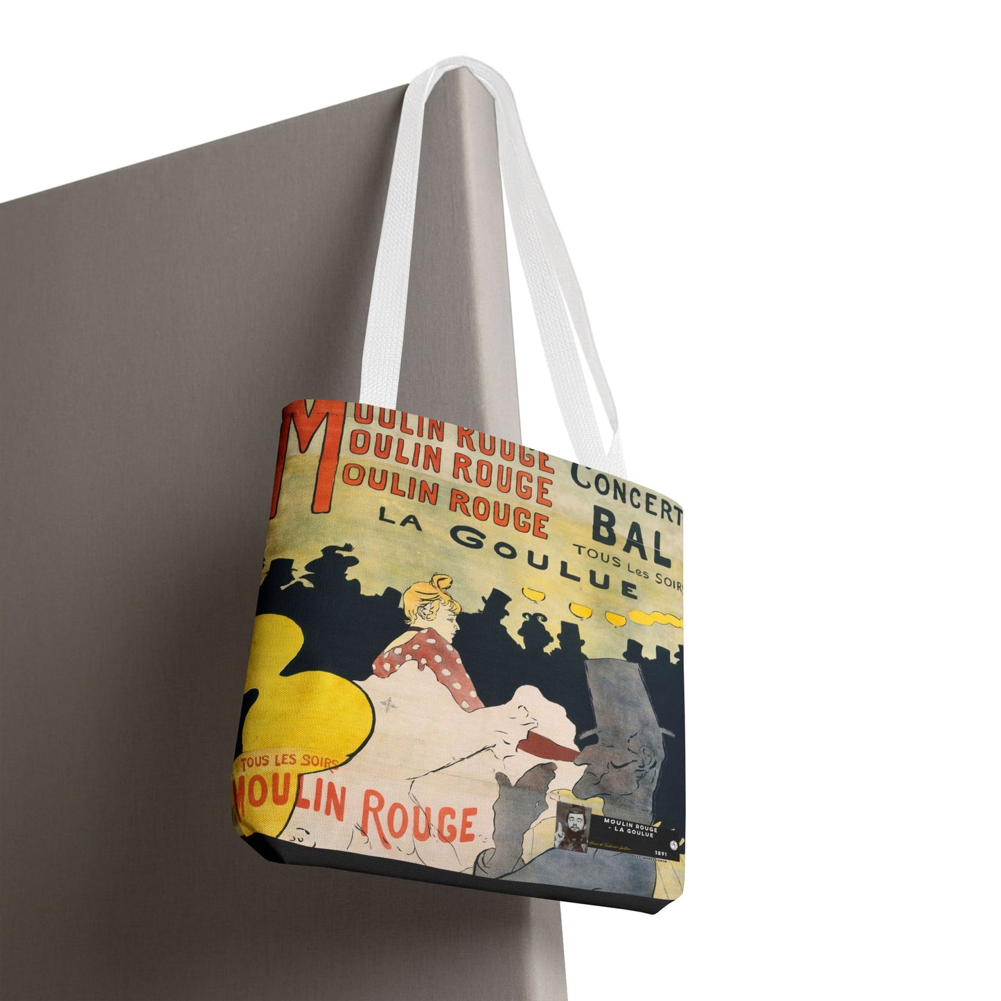 Toulouse-Lautrec, Henri - Moulin Rouge - La Goulue (1891) - Tote Bag