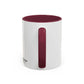 AdamPacio.com - White Logo - Colorful Accent Mugs