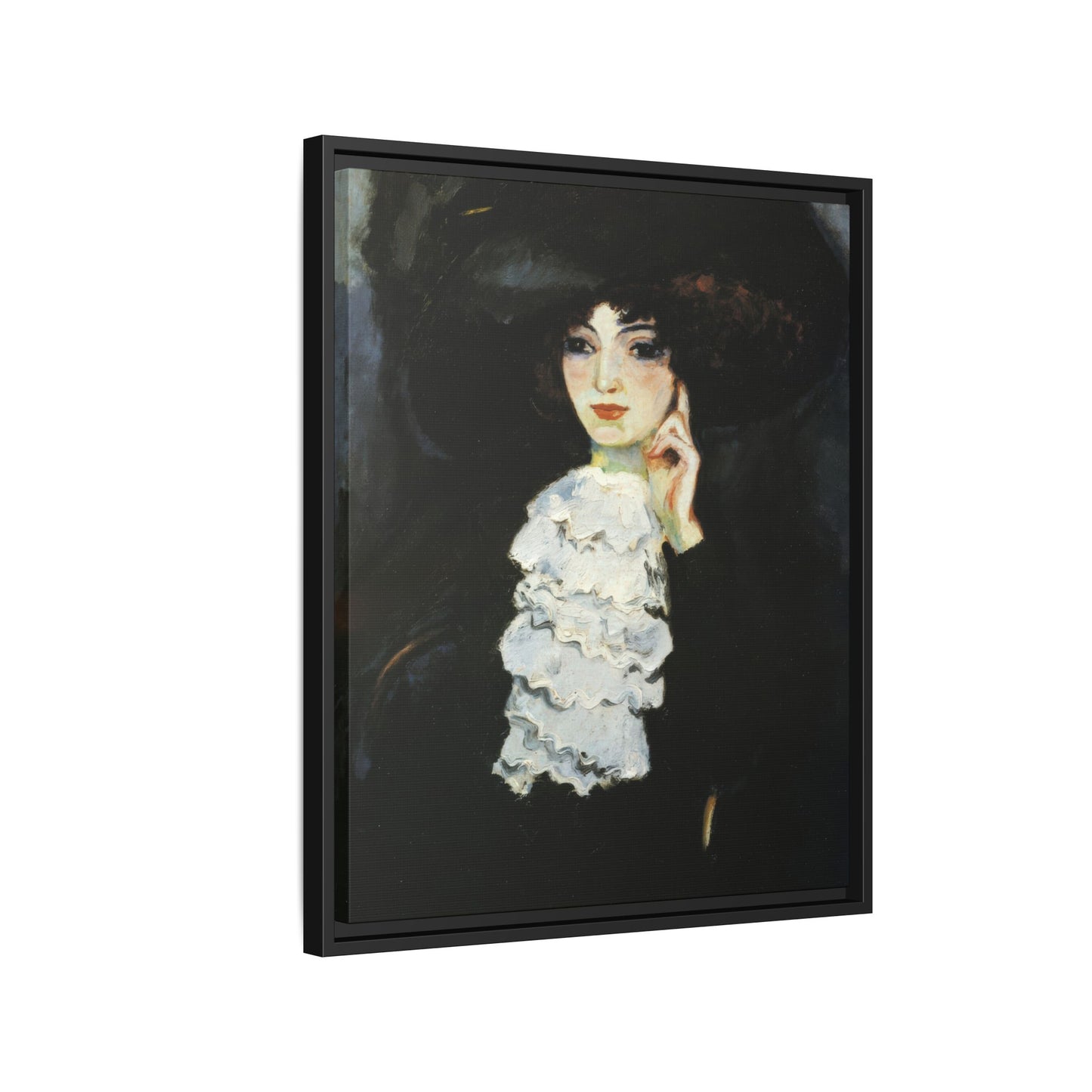 Van Dongen, Kees - Woman with Frill (1905) - Matte Canvas, Framed