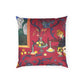 Matisse, Henri - The Dessert Harmony in Red (1908) - Poly Velvet Pillow