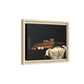 Cézanne, Paul - Still Life with Bread and Eggs (1865) - Matte Canvas, Framed