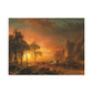 Bierstadt, Albert - Emigrants Crossing the Plains (1867) - Canvas Block, unframed
