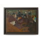 Toulouse-Lautrec, Henri - At the Moulin Rouge (1892) - Matte Canvas, Framed