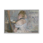 Morisot, Berthe - Woman at Her Toilette (1880) - Matte Canvas, Framed