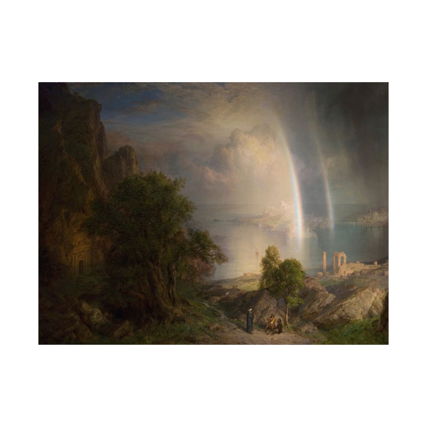 Church, Frederic Edwin - The Aegean Sea (1877) - Satin Posters