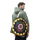 Obsidian Grandmothers Mandala - Tote Bag