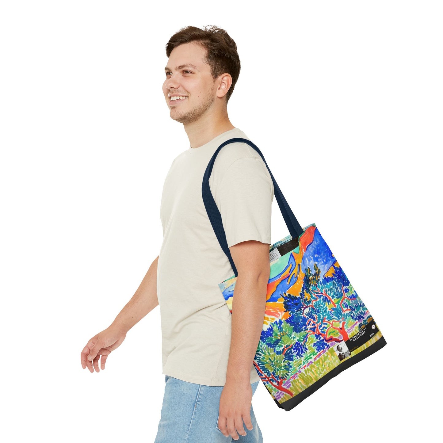 Derain, André - Mountains at Collioure (1905) - Tote Bag