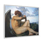 Cabanel, Alexandre - The Fallen Angel (1847) - Matte Canvas, Framed