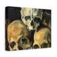 Cézanne, Paul - Pyramid of Skulls (1901) - Canvas Block, unframed