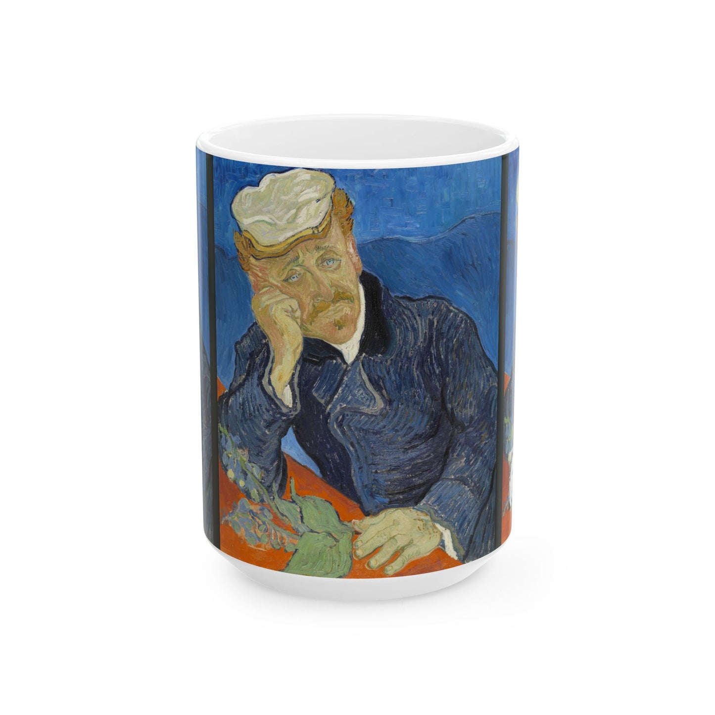 Van Gogh, Vincent - Portrait of Dr. Paul Gachet (1890) - Ceramic Mug