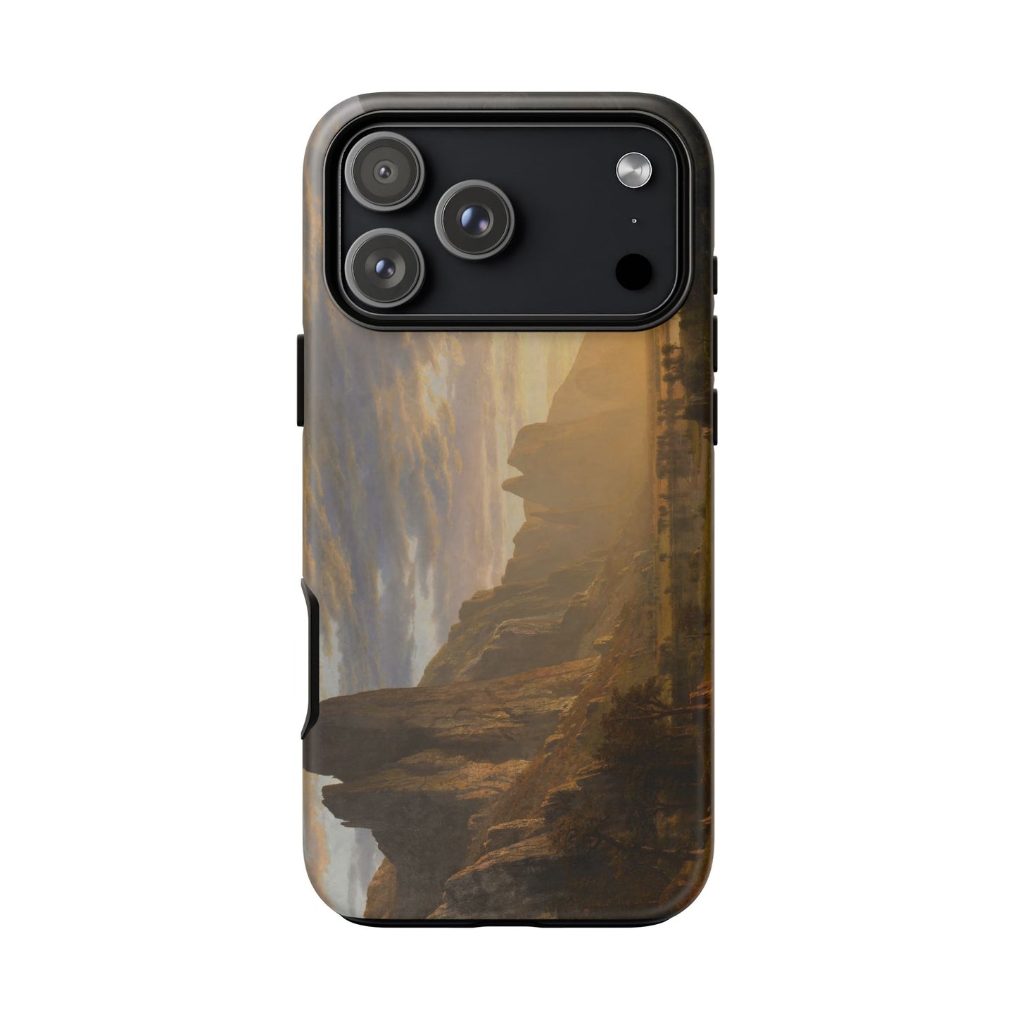 Bierstadt, Albert - Looking Down Yosemite Valley (1865) - Tough Phone Cases