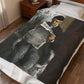 Cézanne, Paul - The Artist’s Father (1866) - Velveteen Plush Blanket