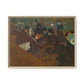 Toulouse-Lautrec, Henri - At the Moulin Rouge (1892) - Matte Canvas, Framed