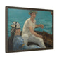 Manet, Édouard - Boating (1874) - Matte Canvas, Framed