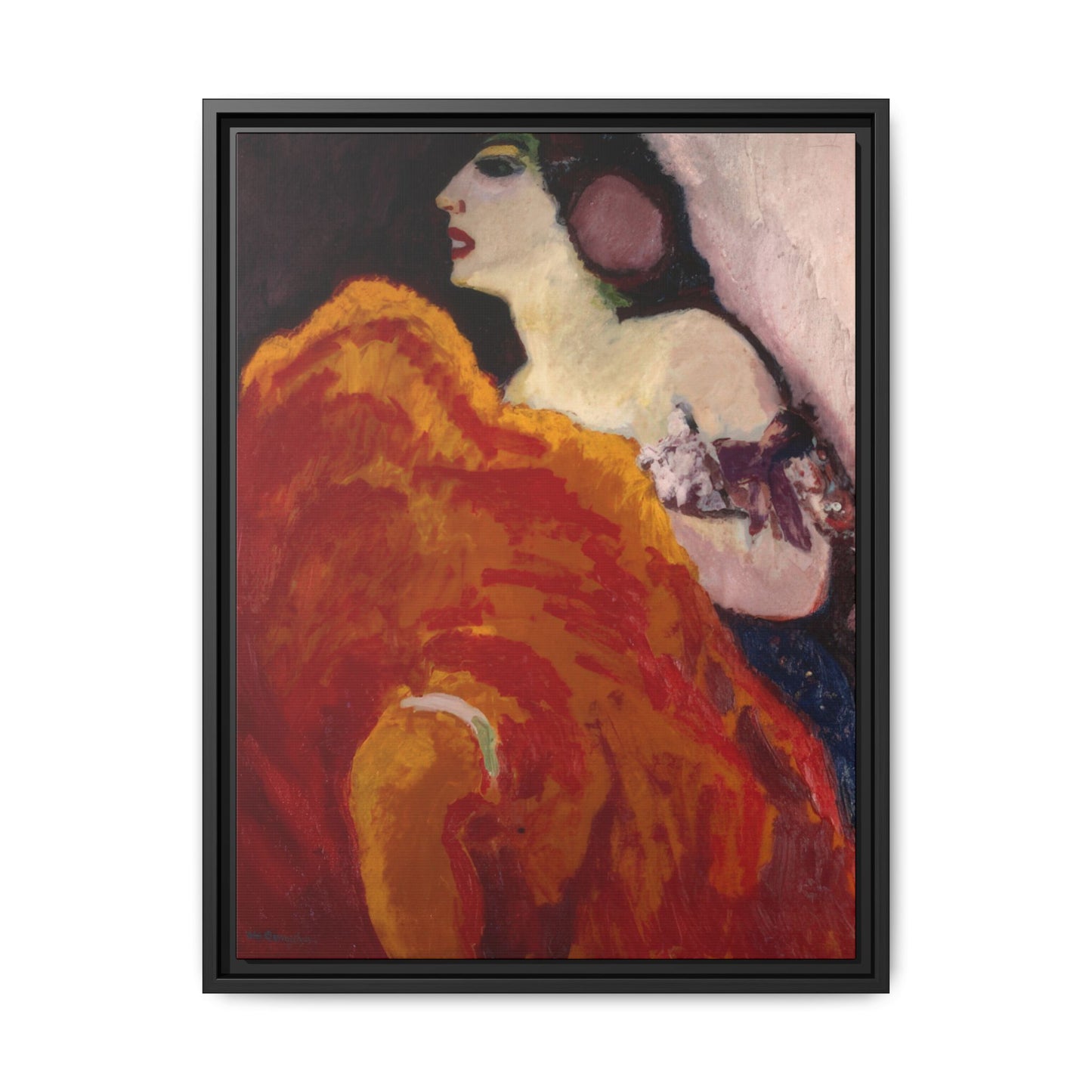 Van Dongen, Kees - The Red Dancer (1907) - Matte Canvas, Framed