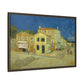 Van Gogh, Vincent - The Yellow House (1888) - Matte Canvas, Framed