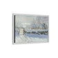 Monet, Claude - The Magpie (1868) - Matte Canvas, Framed