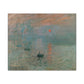 Monet, Claude - Impression, Sunrise (1872) - Canvas Block, unframed