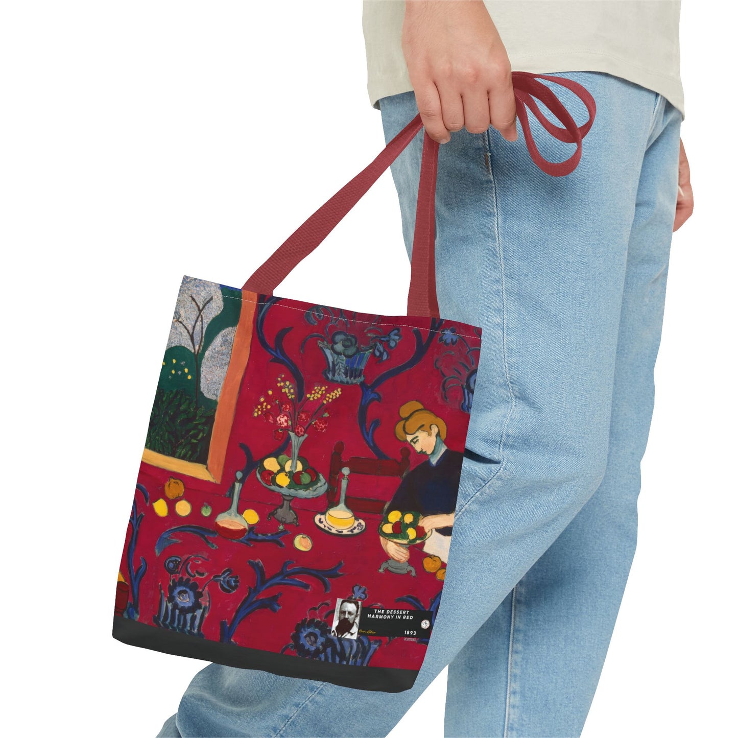 Matisse, Henri - The Dessert Harmony in Red (1908)- Tote Bag