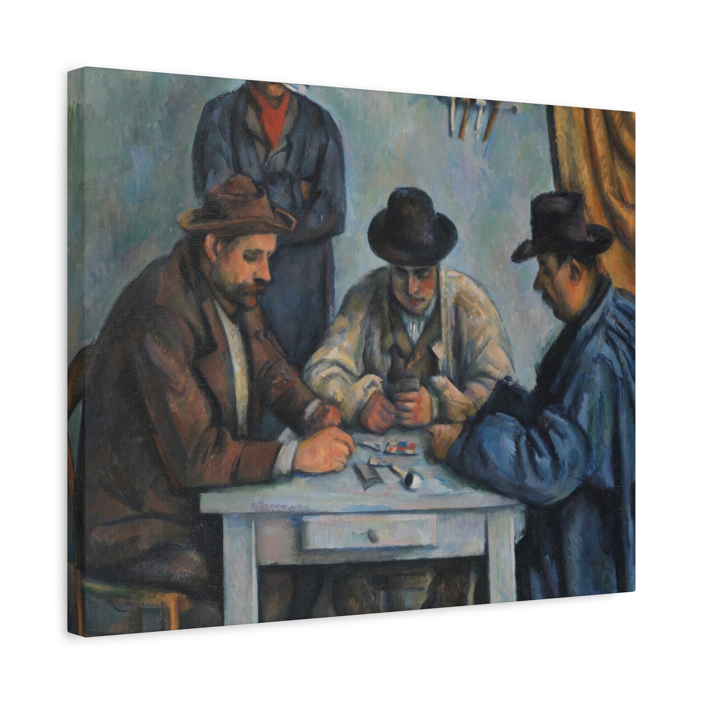 Cézanne, Paul - The Card Players (1892) - Canvas Block, unframed