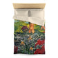 Ranson, Paul - The Lotus Bather (1906) - Microfiber Duvet Cover