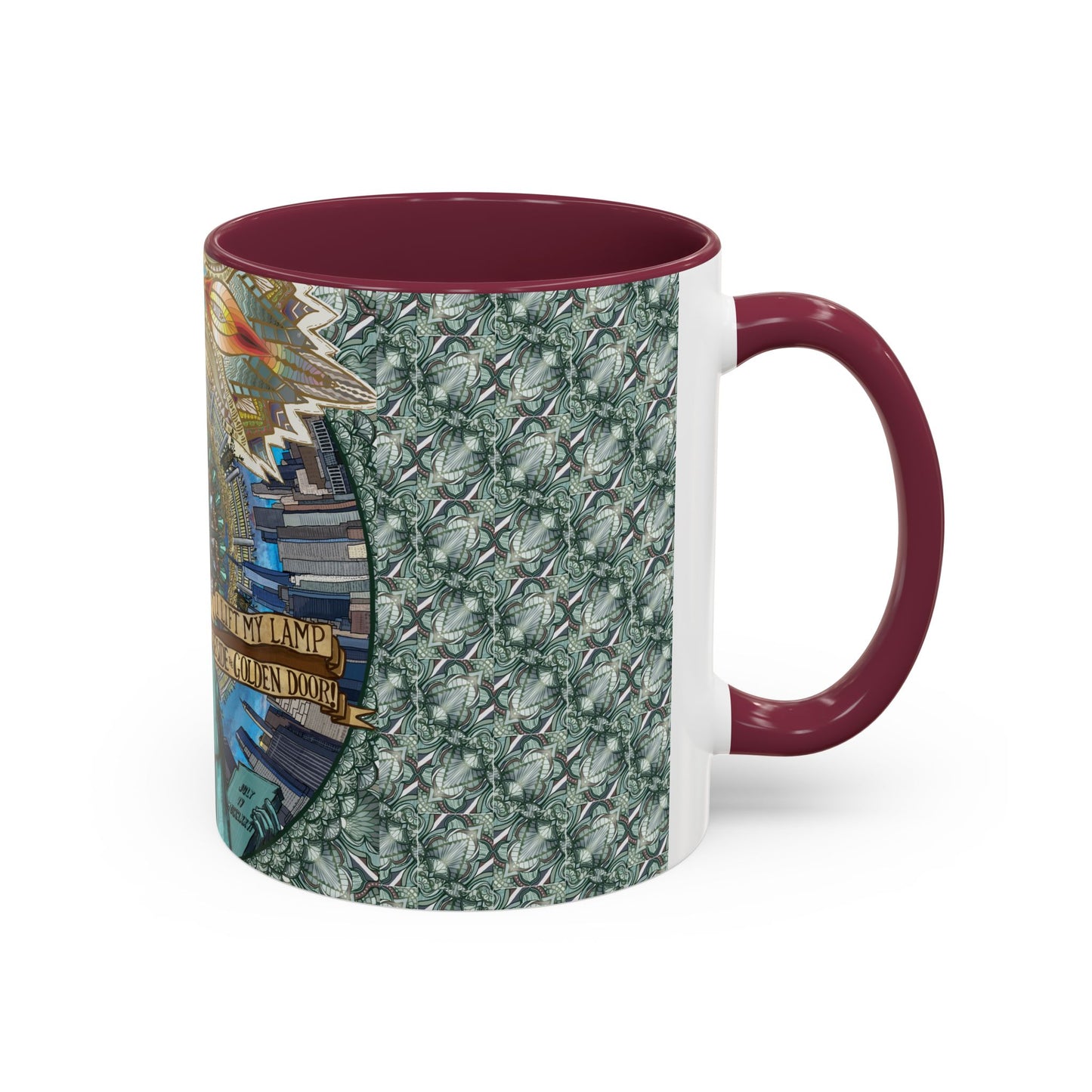 Pacio, Adam - Liberty Mandala - Colorful Accent Mugs