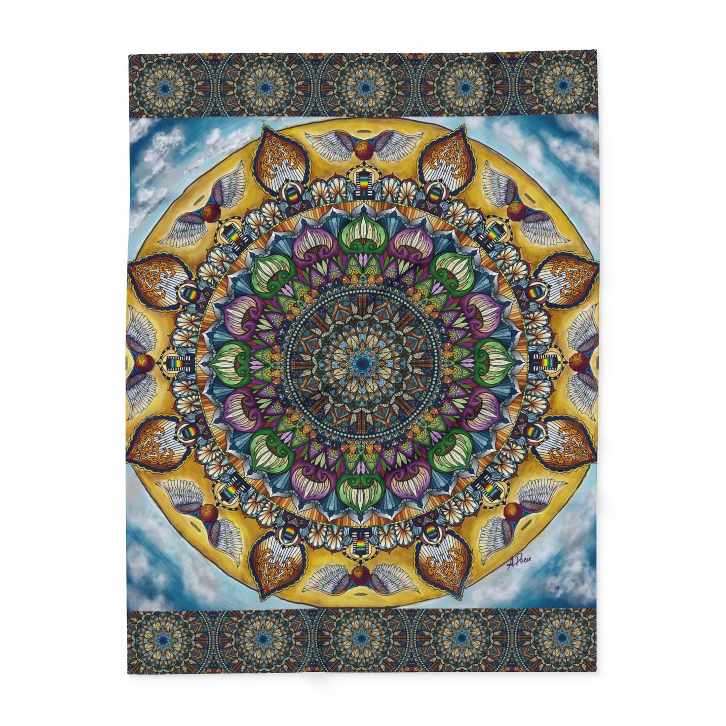 Celestia Mandala - Arctic Fleece Blanket