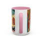 Matisse, Henri - The Joy of Life (1905) - Colorful Accent Mugs