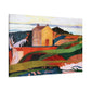 Filiger, Charles - The Hangman’s House (1891) - Canvas Block, unframed