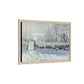 Monet, Claude - The Magpie (1868) - Matte Canvas, Framed