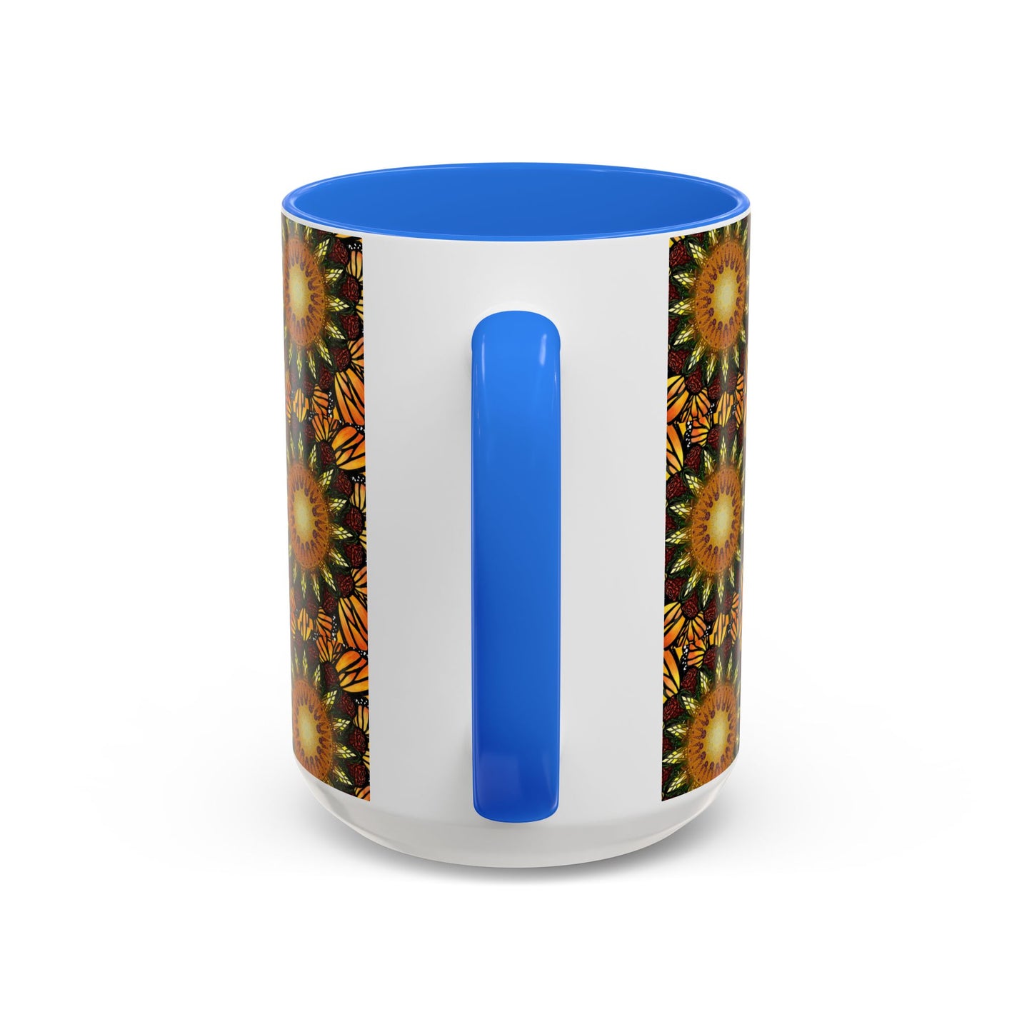 Pacio, Adam - Monarch Butterfly Mandala - Colorful Accent Mugs
