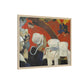 Gauguin, Paul - Vision of the Sermon (Jacob Wrestling with the Angel) (1888) - Matte Canvas, Framed
