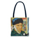 Van Gogh, Vincent - Self Portrait with Bandaged Ear (1889) - Tote Bag