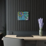 Melek Taus Mandala - Acrylic Block