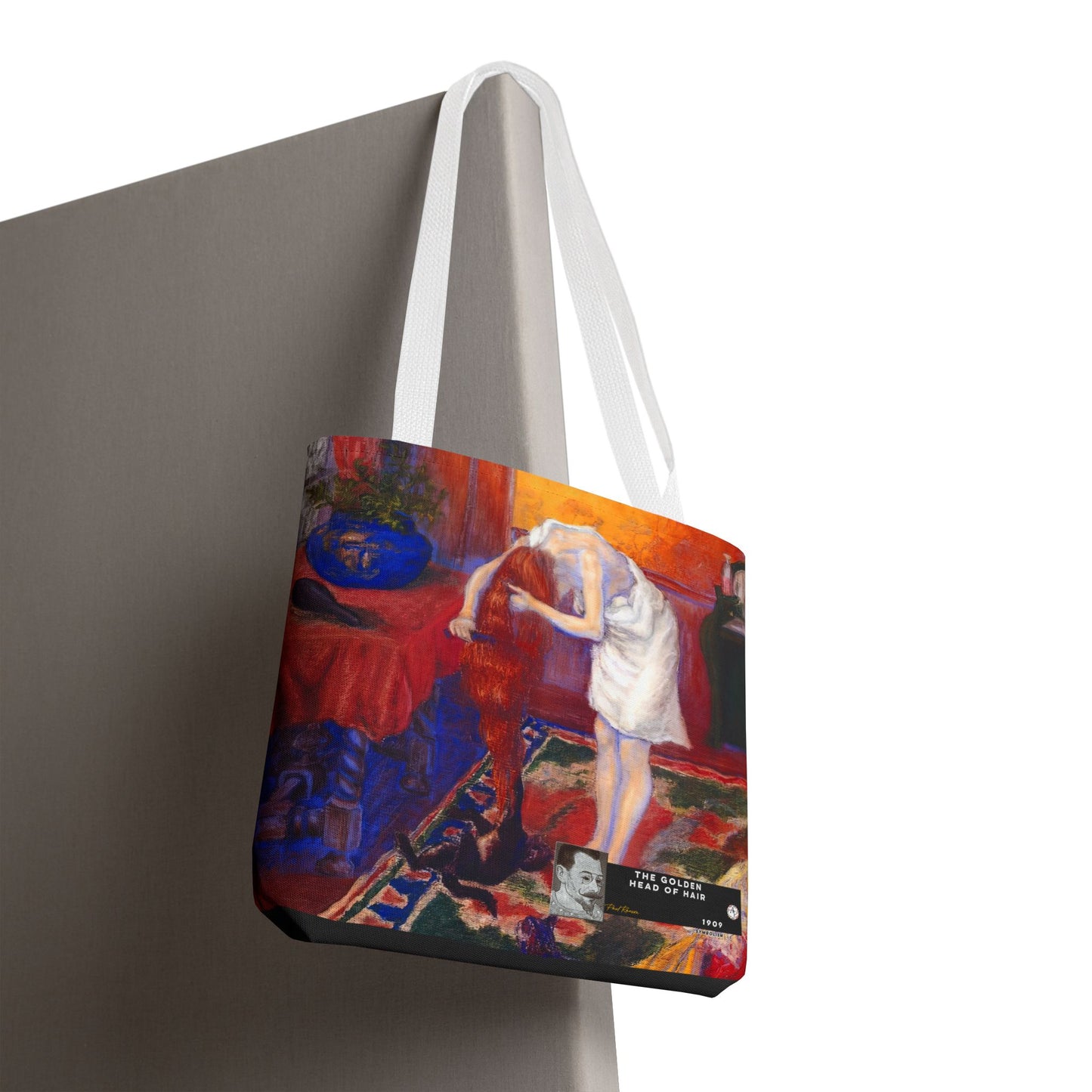 Ranson, Paul - The Golden Head of Hair (1909) - Tote Bag