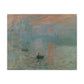 Monet, Claude - Impression, Sunrise (1872) - Canvas Block, unframed
