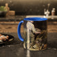 Courbet, Gustave - The Stone Breakers (1850) - Colorful Accent Mugs