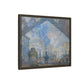 Monet, Claude - Le Gare Saint-Lazare (1877) - Matte Canvas, Framed
