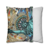 Liberty Mandala - Suede Square Pillowcase