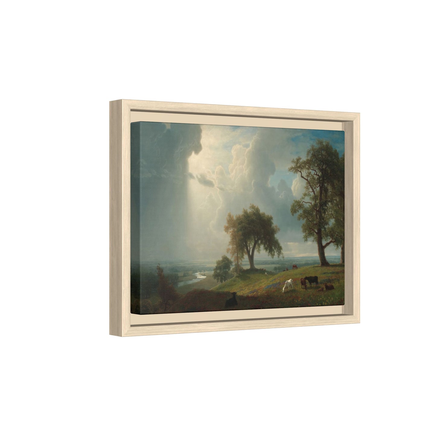 Bierstadt, Albert - California Spring (1875) - Matte Canvas, Framed