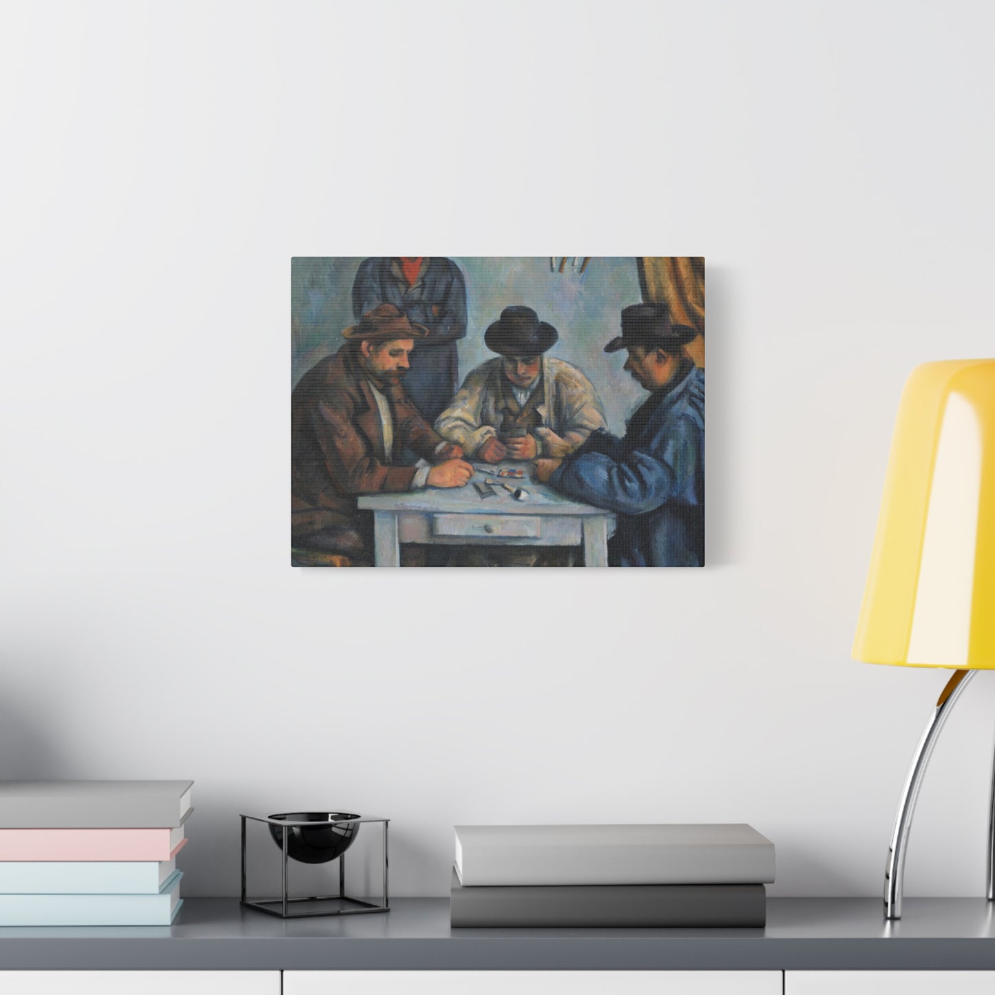 Cézanne, Paul - The Card Players (1892) - Canvas Block, unframed