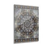 Memento Mori Mandala - Acrylic Block