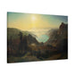 Bierstadt, Albert - Donner Lake from the Summit (1873) - Canvas Block, unframed