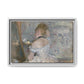 Morisot, Berthe - Woman at Her Toilette (1880) - Matte Canvas, Framed
