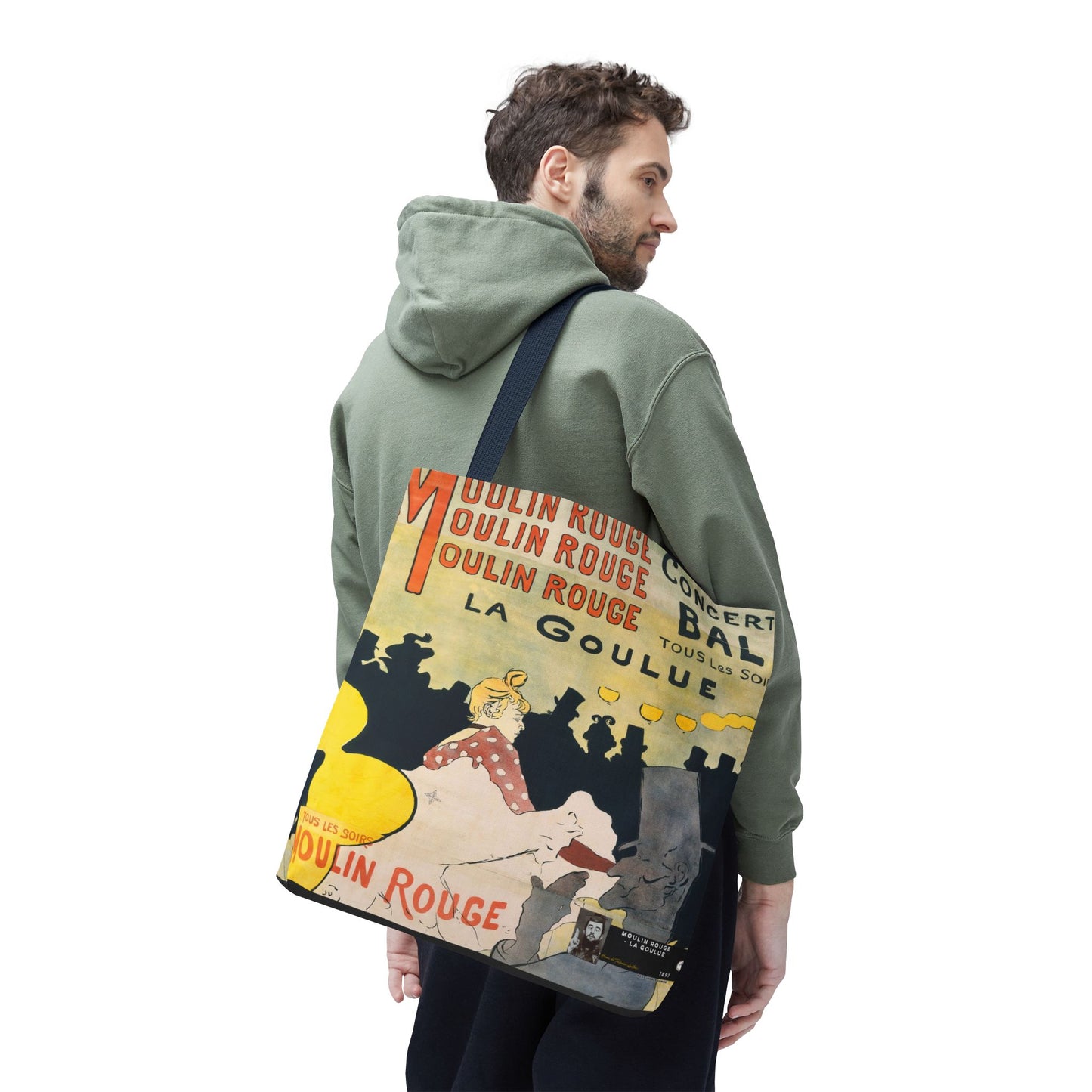 Toulouse-Lautrec, Henri - Moulin Rouge - La Goulue (1891) - Tote Bag